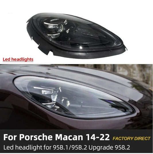 2014-2022 Porsche Macan Matrix Style Laser Led Headlights
