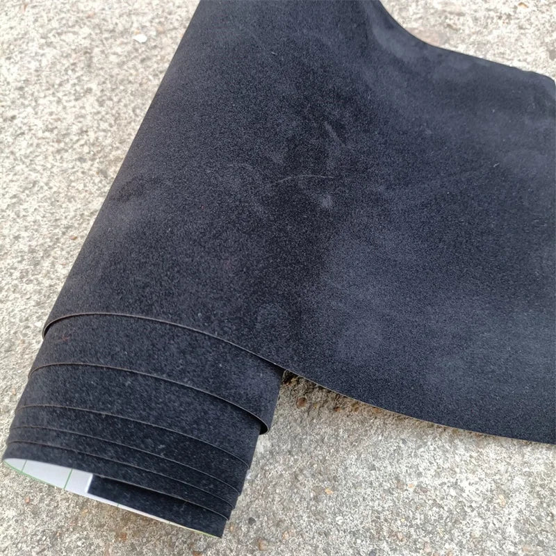 High Quality Suede Car Wrap